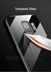 Eqvvol Magnetic Adsorption Metal Case For Samsung Galaxy S9 S8 Plus S7 Edge Tempered Glass Back Magnet Cover For Note 8 9 Cases