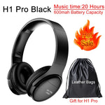 AWI H1 Pro Bluetooth Headphones Wireless Earphone Over-ear Noise HiFi Stereo Canceling Gaming Headset with Mic Support TF Card
