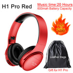 AWI H1 Pro Bluetooth Headphones Wireless Earphone Over-ear Noise HiFi Stereo Canceling Gaming Headset with Mic Support TF Card