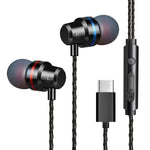 Stereo Headphones For Type c Smart Phones Type-c Earphone with Mic Type C Earphones for Xiaomi Mi6 Huawei P20 Samsung Smartphone