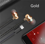 Stereo Headphones For Type c Smart Phones Type-c Earphone with Mic Type C Earphones for Xiaomi Mi6 Huawei P20 Samsung Smartphone