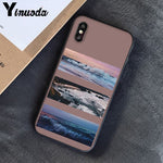 Yinuoda Pink Aesthetics songs lyrics Aesthetic Soft Silicone Phone Case Cover for iPhone 8 7 6 6S 6Plus X XS MAX 5 5S SE XR 10