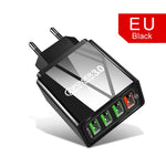 Lovebay 48W Quick Charger 3.0 USB Charger For iphone Samsung  Tablet EU US Plug Wall Mobile Phone Charger Adapter Fast Charging