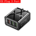 Lovebay 48W Quick Charger 3.0 USB Charger For iphone Samsung  Tablet EU US Plug Wall Mobile Phone Charger Adapter Fast Charging