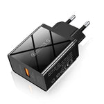 Lovebay 48W Quick Charger 3.0 USB Charger For iphone Samsung  Tablet EU US Plug Wall Mobile Phone Charger Adapter Fast Charging
