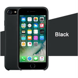 Case For iPhone Xs MAX XR X Cases For Apple For iPhone 7 8 6 s Plus 5s SE Original Official Style Silicone Case logo
