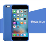Case For iPhone Xs MAX XR X Cases For Apple For iPhone 7 8 6 s Plus 5s SE Original Official Style Silicone Case logo