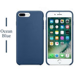 Case For iPhone Xs MAX XR X Cases For Apple For iPhone 7 8 6 s Plus 5s SE Original Official Style Silicone Case logo