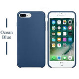 Case For iPhone Xs MAX XR X Cases For Apple For iPhone 7 8 6 s Plus 5s SE Original Official Style Silicone Case logo