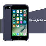 Case For iPhone Xs MAX XR X Cases For Apple For iPhone 7 8 6 s Plus 5s SE Original Official Style Silicone Case logo