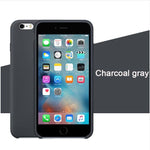 Case For iPhone Xs MAX XR X Cases For Apple For iPhone 7 8 6 s Plus 5s SE Original Official Style Silicone Case logo