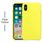 Case For iPhone Xs MAX XR X Cases For Apple For iPhone 7 8 6 s Plus 5s SE Original Official Style Silicone Case logo