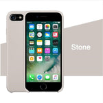 Case For iPhone Xs MAX XR X Cases For Apple For iPhone 7 8 6 s Plus 5s SE Original Official Style Silicone Case logo