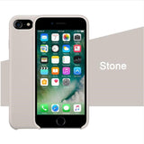 Case For iPhone Xs MAX XR X Cases For Apple For iPhone 7 8 6 s Plus 5s SE Original Official Style Silicone Case logo