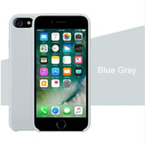 Case For iPhone Xs MAX XR X Cases For Apple For iPhone 7 8 6 s Plus 5s SE Original Official Style Silicone Case logo