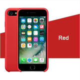 Case For iPhone Xs MAX XR X Cases For Apple For iPhone 7 8 6 s Plus 5s SE Original Official Style Silicone Case logo