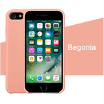 Case For iPhone Xs MAX XR X Cases For Apple For iPhone 7 8 6 s Plus 5s SE Original Official Style Silicone Case logo