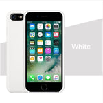 Case For iPhone Xs MAX XR X Cases For Apple For iPhone 7 8 6 s Plus 5s SE Original Official Style Silicone Case logo