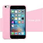 Case For iPhone Xs MAX XR X Cases For Apple For iPhone 7 8 6 s Plus 5s SE Original Official Style Silicone Case logo