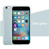Case For iPhone Xs MAX XR X Cases For Apple For iPhone 7 8 6 s Plus 5s SE Original Official Style Silicone Case logo