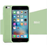 Case For iPhone Xs MAX XR X Cases For Apple For iPhone 7 8 6 s Plus 5s SE Original Official Style Silicone Case logo