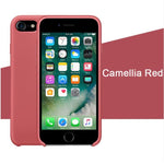 Case For iPhone Xs MAX XR X Cases For Apple For iPhone 7 8 6 s Plus 5s SE Original Official Style Silicone Case logo