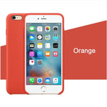 Case For iPhone Xs MAX XR X Cases For Apple For iPhone 7 8 6 s Plus 5s SE Original Official Style Silicone Case logo