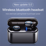 Ottwn True Wireless Bluetooth Earphone Handfree Earphones TWS Wireless Headphones 5.0 Music Bloototh Sports Headphone With Mic