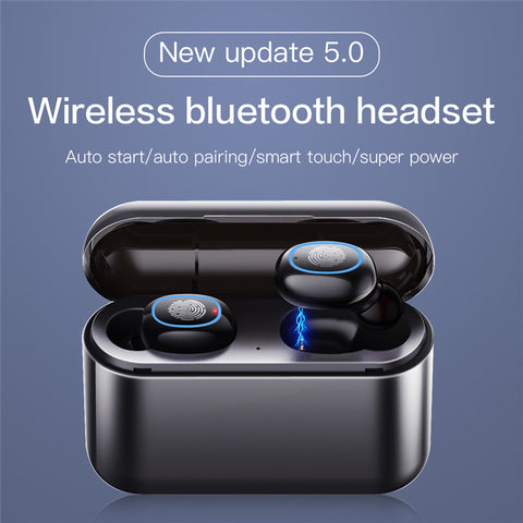 Ottwn True Wireless Bluetooth Earphone Handfree Earphones TWS Wireless Headphones 5.0 Music Bloototh Sports Headphone With Mic