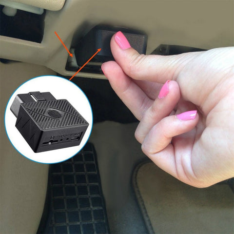 Mini Plug Play OBD GPS Tracker Car GSM OBDII Vehicle Tracking Device OBD2 16 PIN Interface With Software And APP