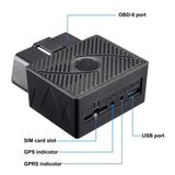Mini Plug Play OBD GPS Tracker Car GSM OBDII Vehicle Tracking Device OBD2 16 PIN Interface With Software And APP
