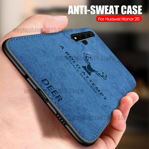 Cloth Phone Case For Huawei Nova 5 5i Pro Y9 Y7Pro P smart 2019