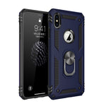 Shockproof Armor Kickstand Phone Case For iPhone 11 Pro XR XS Max X 6 6S 7 8 Plus Finger Magnetic Ring Holder Anti-Fall Cover